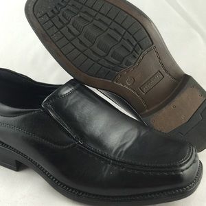 Robert David boys synthetic leather dress shoes